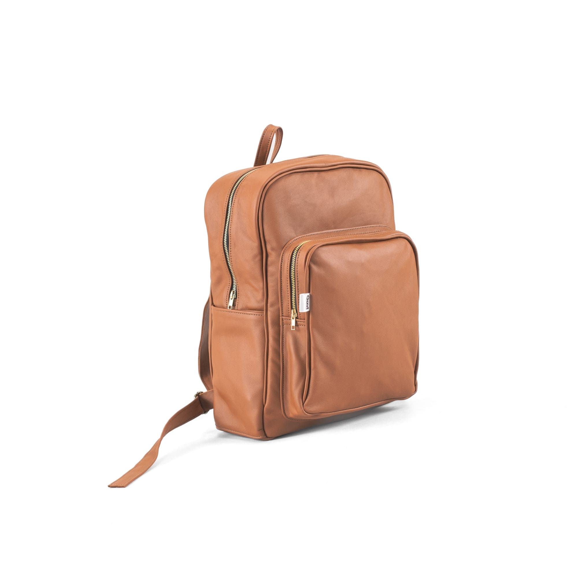 Gavi Laptop Backpack — Tan