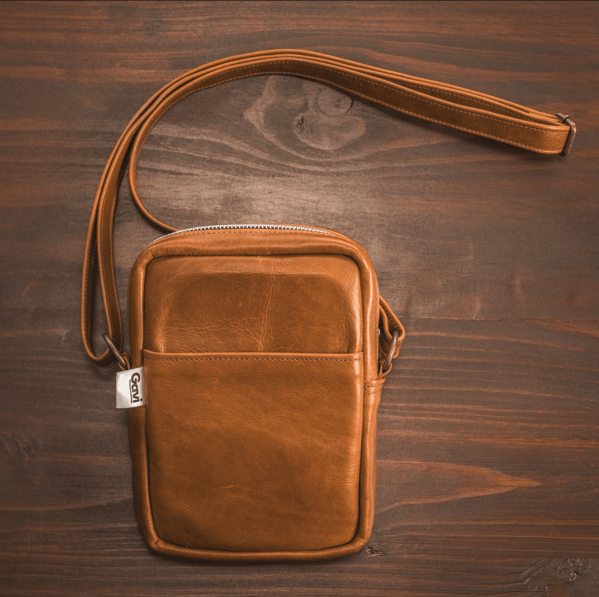 Gavi Sling Torba — Tan